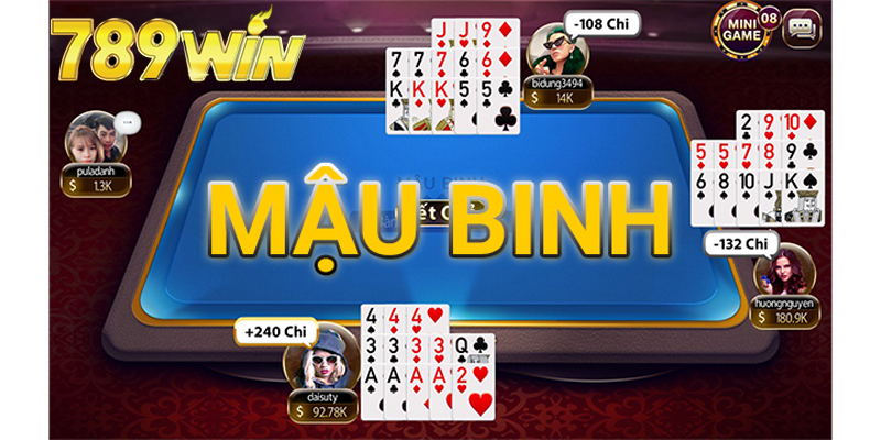 Quy tắc cơ bản của game bài Mậu Binh 789win